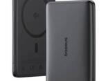 Повербанк 10000 mAh с беспроводной зарядкой MagSafe Baseus AM41 PicoGo Ultra-Slim Qi2. .. - фото 2
