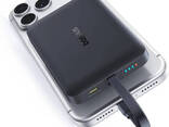Повербанк 10000 mAh с беспроводной зарядкой MagSafe Baseus EnerFill FM11 Magnetic. .. - фото 2