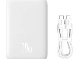 Повербанк 6000 mAh с беспроводной зарядкой MagSafe Baseus Magnetic Mini Air (20W. ..