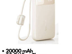 Повербанк на 20000 mAh 22.5W Baseus EnerFill FC11 Digital Display (1USB/Type-C, 22.5W. ..