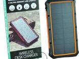 Повербанк на солнечной батарее Power Bank -20000 mAh Фонарь LED , солнечные панели 1. .. - фото 1