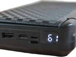 Повербанк на солнечной батарее Power Bank -20000 mAh Фонарь, солнечные панели 3 шт. .. - фото 7