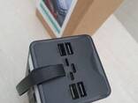 Повербанк с кабелями для зарядки телефона переносной 160000 mAh lider, Power Bank мощный. - фото 2
