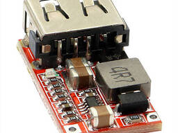 Повышающий DC-DC USB преобразователь 2.5-5В в 5В 1-1.5А