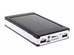 Power Bank Solar 90000 mAh повербанк з сонячною панеллю та лампою