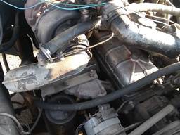 Пр. двигатель СМД-22 (турбо) с плитой и КПП на ЗИЛ.