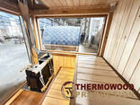 Премиальная модульная сауна Gartensauna 62 (4,3x2,4 м | 10,32 м²). Беспошлинный экспорт. .. - фото 3