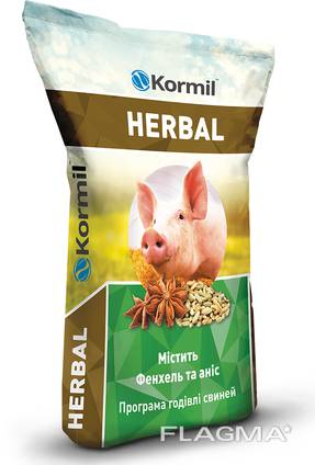 Премікс Herbal Max 3/2.5% (гровер-фініш) для свиней, Kormil