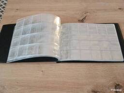 Великий альбом для монет із прозорими сторінками