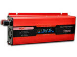 Преобразователь напряжения 12v-220v 2000w c LCD-дисплеем UKC - фото 3