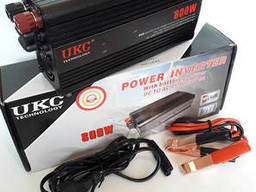 Преобразователь напряжения 12v-220v 800w UPS UKC