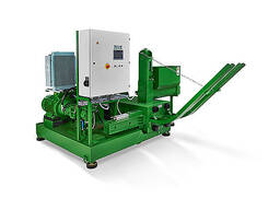 Прес RUF Lignum R6 для брикетування деревної щепи