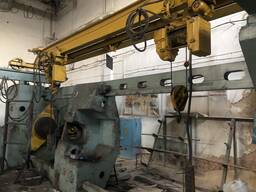 Пресс гидравлический горизонтальный насадочный модели ПА6738 ус 630т