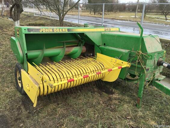 Пресс-подборщик / прес підборщик John Deere 349 Джон Дир