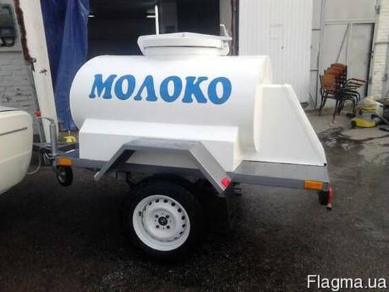 Прицеп для торговли молоком