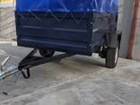 Прицеп Днепр 200 оцинкованный и другие модели (Тент Евро-Фура в подарок) - фото 1