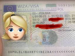 Приглашение для открытия рабочих виз, viza, visa