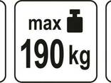 Присоска для монтажу скла потрійна (алюміній) Yato: 3-ри чашки Ø= 125 мм, m= 190 кг. .. - фото 2