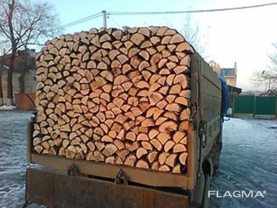 Продаем дрова дубовые колотые, кругляк, чурки метровки