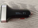 Продам автомобильное зарядное устройство Hoco Z3 LCD на 2USB - фото 2