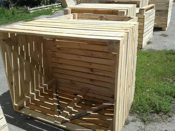 Продам деревьянные ящики, контейнеры.