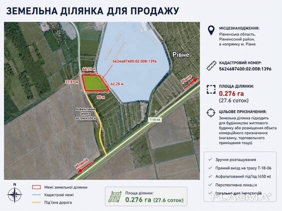 Продам дешево ділянку від власника с. Обарів