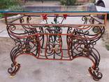 Продам эксклюзивный кованый стол - фото 3