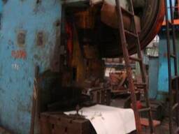 Пресс однокривошипный усилием 100т