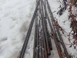 Продам металеві труби 4,5 м, товстостінні 0,25 мм, з молокозаводу — недорого