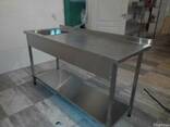 Продам мойки столы из нержавейки для столовых, кафе, баров. - фото 1
