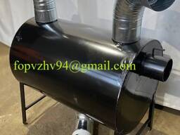 Продам Піч Буржуйка Булер'ян з обдувом POLTAVKA Turbo (комплект)