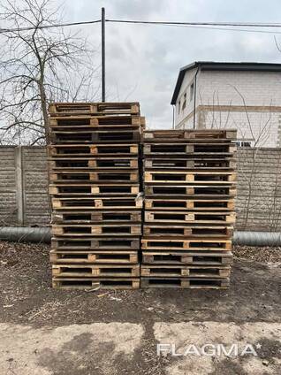 Продам піддони дерев'яні, палети 1200x800 б/у EPAL EUR Поддоны 1-2-3 гатунку