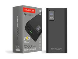 Продам повербанк TITANUM 728S 30000mAh 22.5W Black (TPB-728S-B) VIDEX