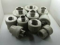 Продам ППР муфты/американки под пайку для трубы 20,25,32мм