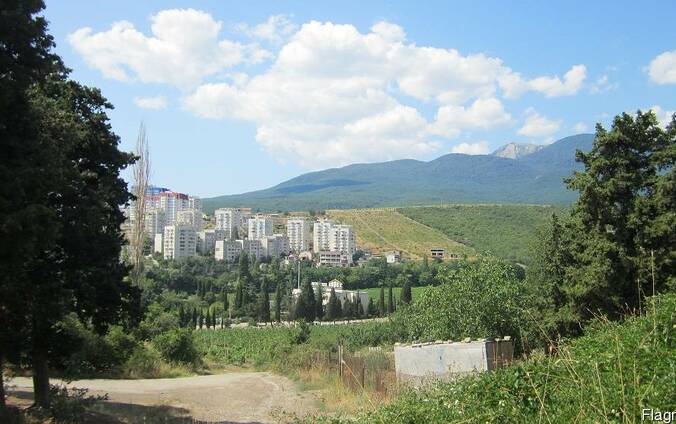 Продам участок под застройку 10 сот Алушта АР Крым