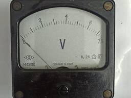 Продам вольтметр М4200 0-7,5V кл. т. 2,5