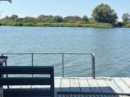 Продаётся причал с оборудованным мостиком для рыбалки и отдыха