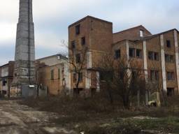 Теріторія колишнього цукрового заводу.