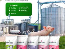 Продаж комбікормів, преміксів