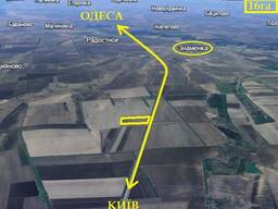 Продаж земельної ділянки площею 16га - на трасі Одеса - Київ