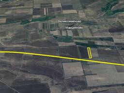 Продаж земельної ділянки площею 8,1га на трасі Одеса - Київ