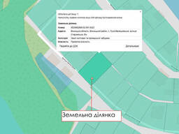 Продаж земельної ділянки.