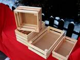 Продажа і виготовлення дерев'яних ящиків любих розмірів. - фото 1