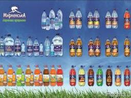 Продажа опт минеральной воды, газированные напитки, квас,