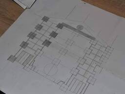 Проект адміністративний будинок План і Фасад