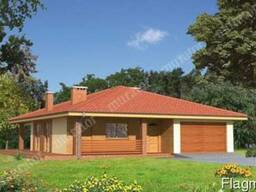 Проект коттеджа Ц114