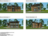 Проектирование деревянных домов из профилированного бруса. Проект дома бесплатно при. .. - фото 1