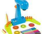 Детский проектор для рисования A-Toys с фломастерами (Синий ) (YM134(Blue)) - фото 1