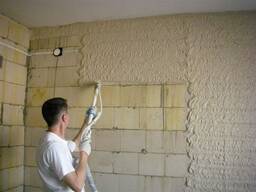 Виконуємо послуги машинної штукатурки