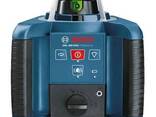 Професійний ротаційний лазерний нівелір Bosch GRL 300 HVG Professional : зелений. .. - фото 5